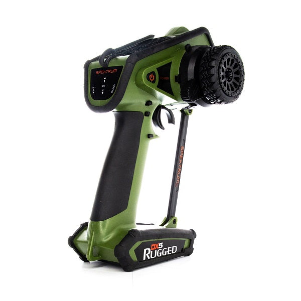 DX5 Rugged 5-Channel DSMR Transmitter Only, GREEN