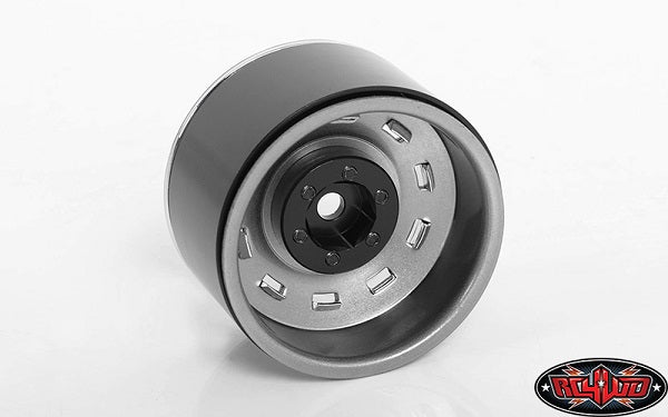 RC4WD Rally 1.9" Beadlock Wheels (Silver) SET OF 4 {12MM HEX} RC4ZW0257