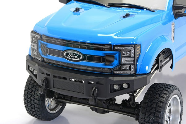 Ford F250 1/10 4WD KG1 Edition Lifted Truck - Daytona Blue - RTR