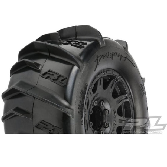 Pro-Line 1019210 Dumont 3.8" Paddle Tires  17mm Wheels