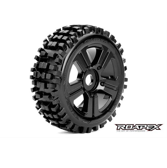 ROPR5002-B  Rhythm 1/8 Buggy Tires, 17mm Hex (1 pair)