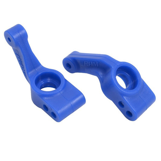 RPM 80385 Traxxas Rear Bearing Carriers - BLUE