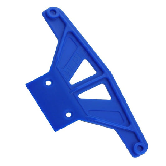 RPM 81165 Wide Front Bumper for Rustler, Stampede 2wd & Bandit - BLUE