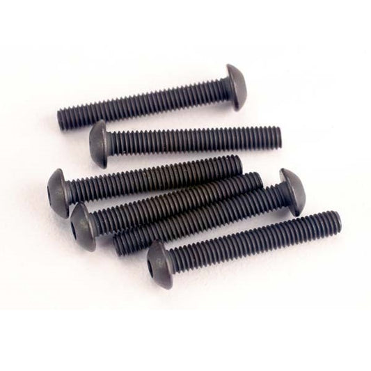 3X20mm Button Head Screws (Hex Drive) (6)