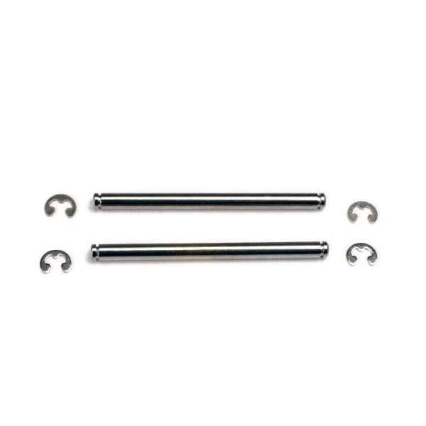 TRA2640 Traxxas Chrome Suspension Pins 44mm with E-Clips (2)
