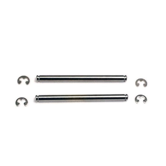 TRA2640 Traxxas Chrome Suspension Pins 44mm with E-Clips (2)