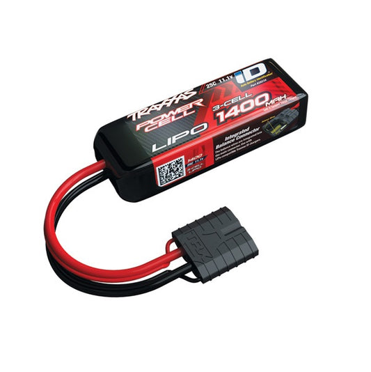 Traxxas 2823 1400mAh 3S 11.1V 25C LiPo iD Connector Soft Case