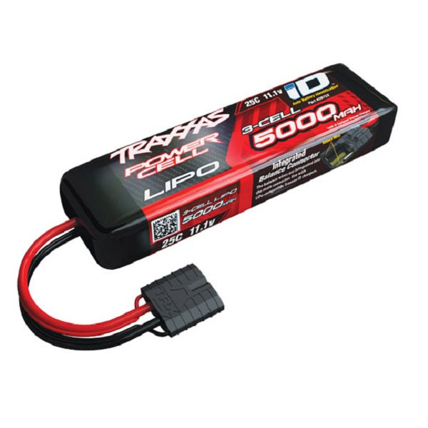 Traxxas 2872x 5000mAh 3S 11.1V 25C LiPo iD Connector Soft Case