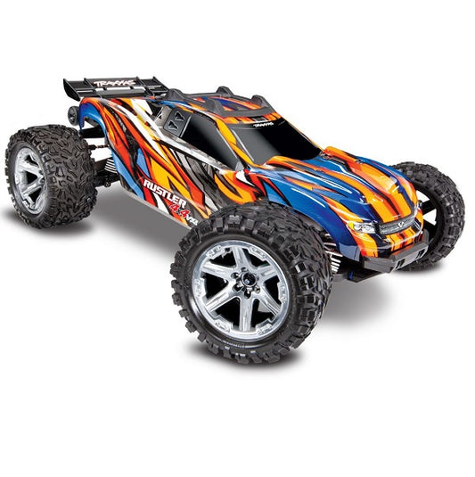 TRAXXAS Rustler VXL Brushless 1/10 RTR 4x4 Stadium Truck - ORANGE