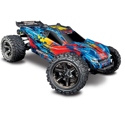 TRAXXAS Rustler VXL Brushless 1/10 RTR 4x4 Stadium Truck - RED