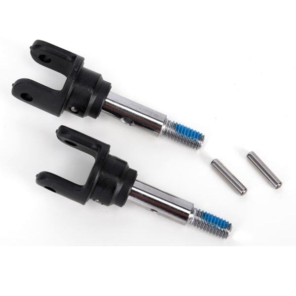 Traxxas 6854x Heavy Duty Front Stub Axle Set (2)