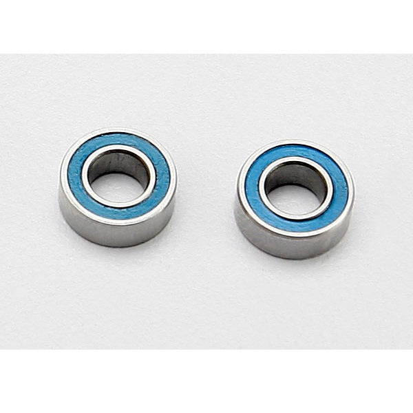 TRA7019 Traxxas 4x8x3mm Blue Rubber Sealed Ball Bearings (2)
