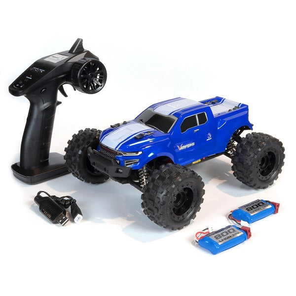 Volcano 16  1/16 Scale Electric Truck BLUE